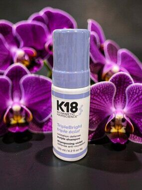 K18 Triple Bright Oxidation Defense Purple Shampoo 4.2 oz